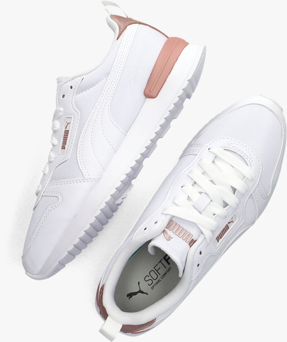PUMA witte puma lage sneakers puma r78 wns metallic pop