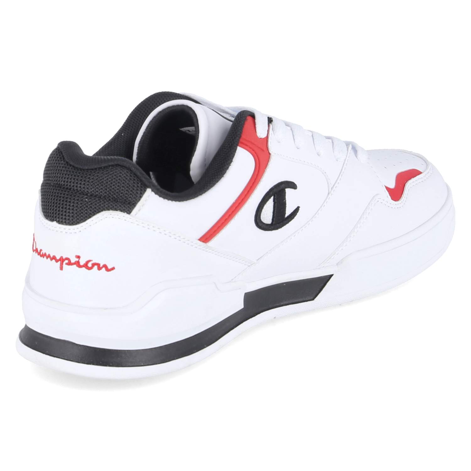Champion Low Sneaker 3 POINT TECH LOW - wht/red/nbk