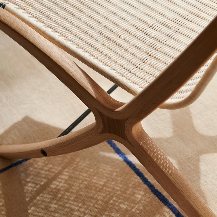 &Tradition - X HM10 Lounge Chair, Eiche lackiert