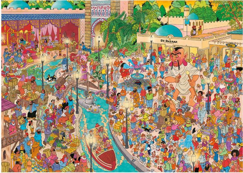 Jumbo - Jan van Haasteren - Legpuzzel - Efteling Fata Morgana - 1000 Stukjes