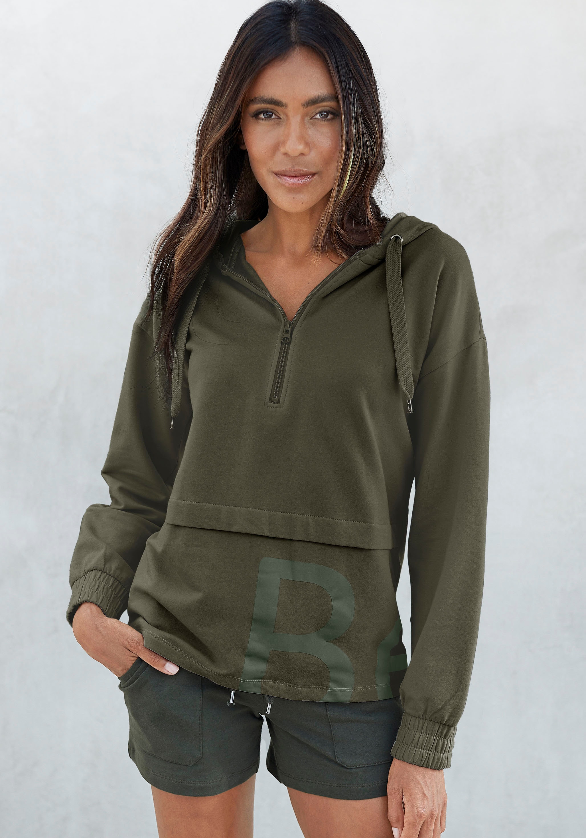 Bench. Loungewear Hoodie , mit Reissverschluss, Loungewear, Loungeanzug