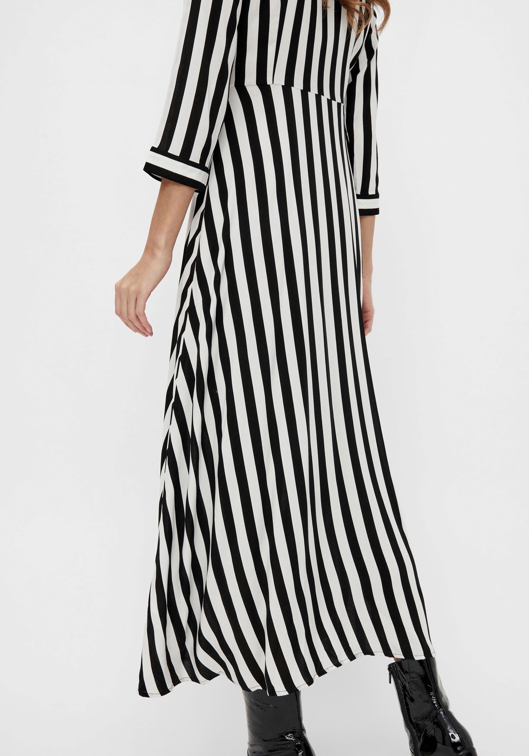 Y.A.S Hemdblusenkleid »YASSAVANNA LONG SHIRT DRESS« Sommerkleid, mit 3/4 Ärmel
