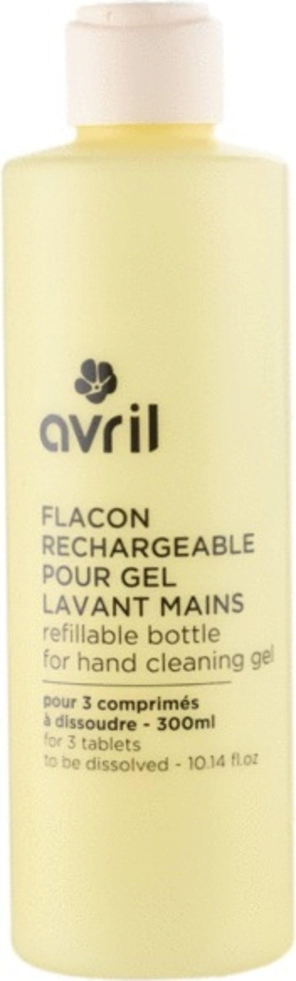 Avril  Refillable Bottle for Hand Cleansing Gel, 350 ml