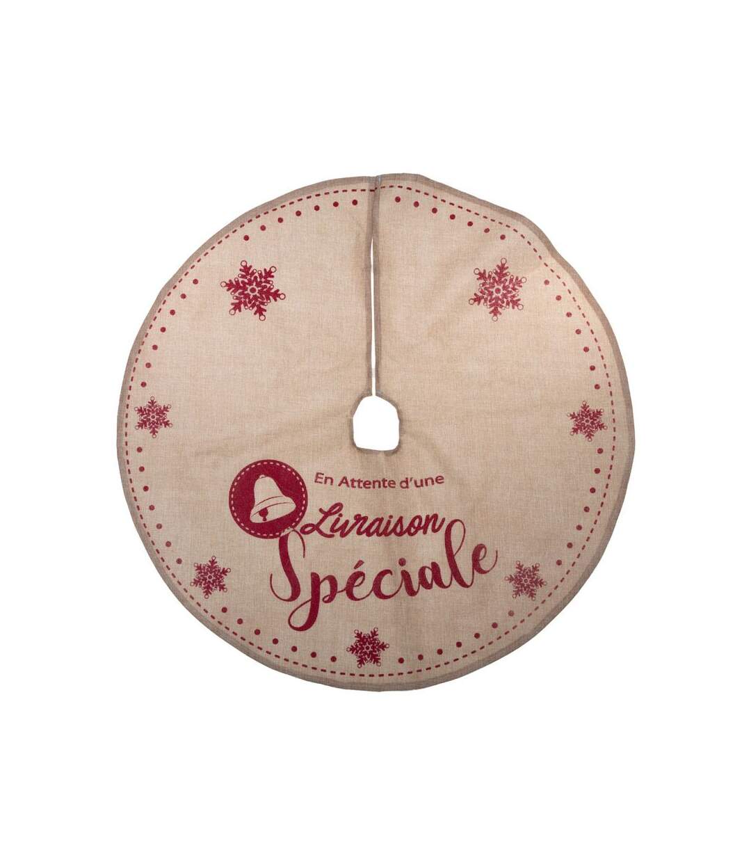 Tapis pour Sapin Jute Vintage 90cm Naturel