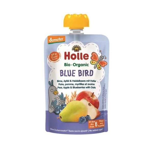 Blue Bird Puré Frutos Bio 6M