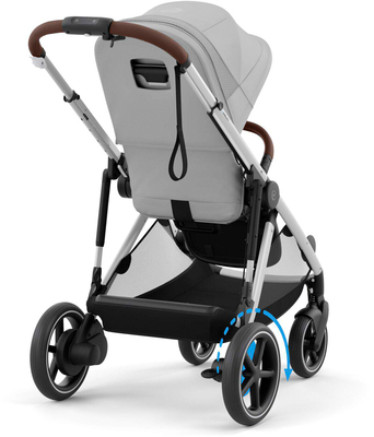 Cybex e-GAZELLE S Sportsvogn, Stone Grey/Silver