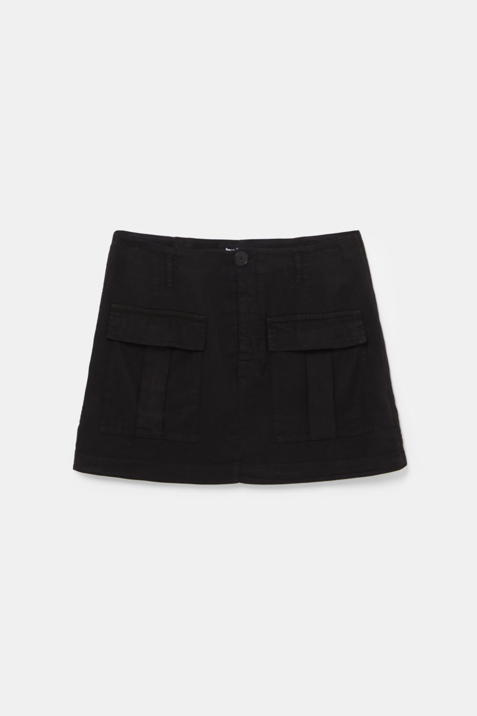 Jupe courte slim poches