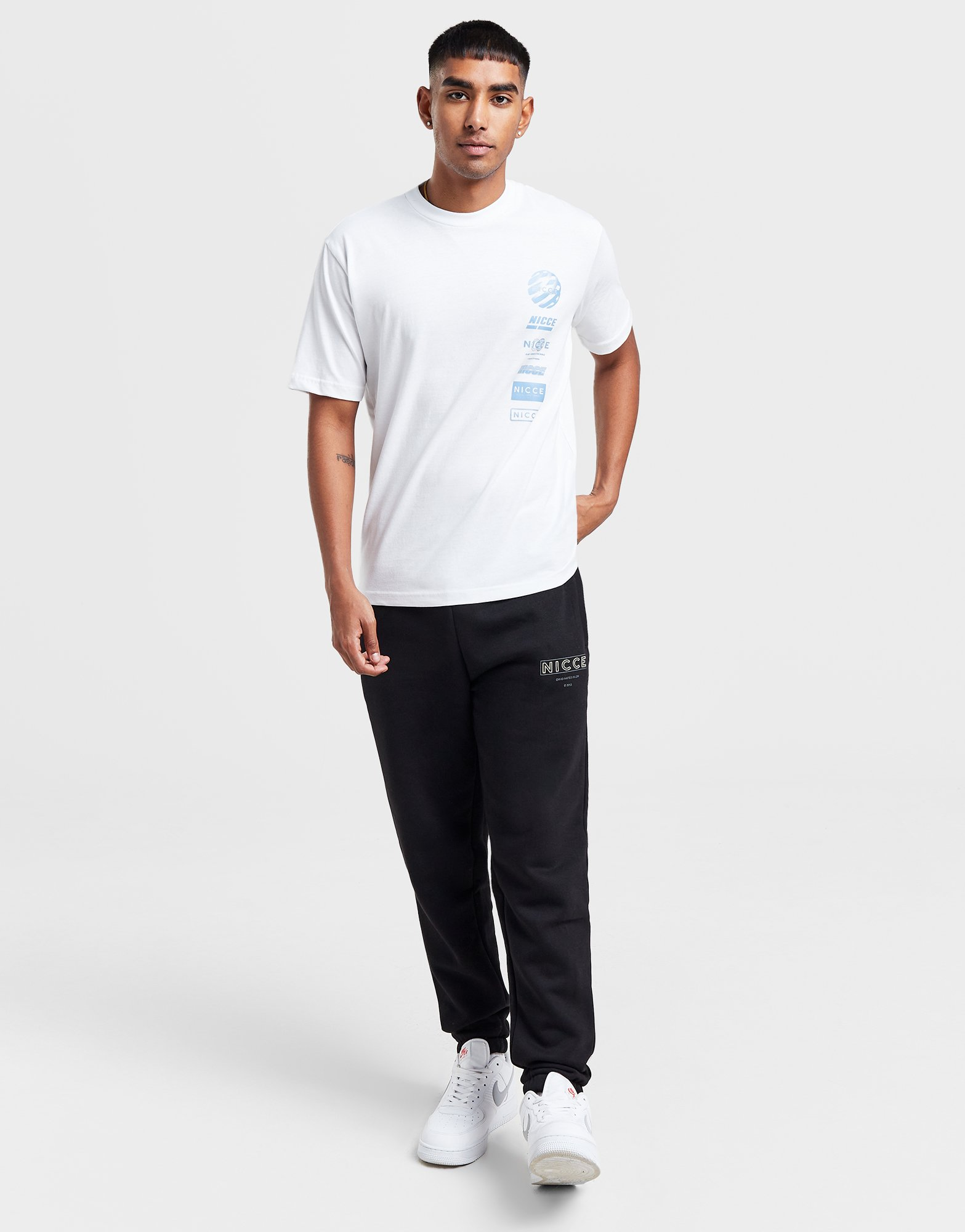 Nicce T-shirt Stickered Homme