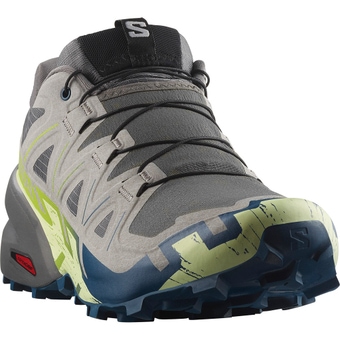 Salomon Speedcross 6 Laufschuhe Castlerock / Lime Cream / Poseidon Herren