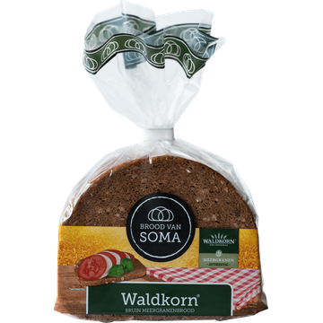 Brood van Soma Waldkorn Bruin Meergranenbrood 375 g