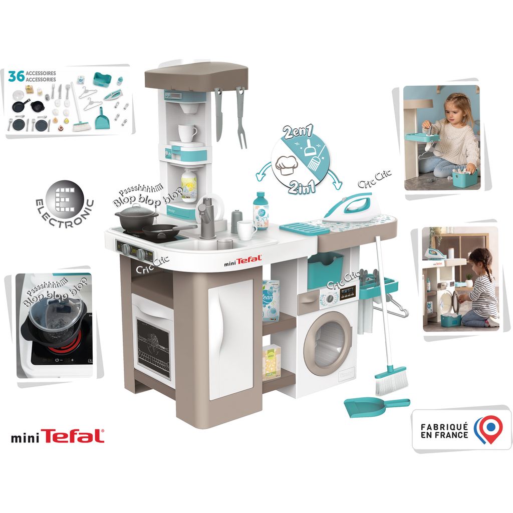 SmobySmoby   Tefal Studio Küche mit Waschsalon