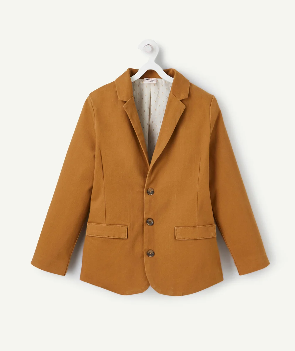 BLAZER GARÇON CAMEL