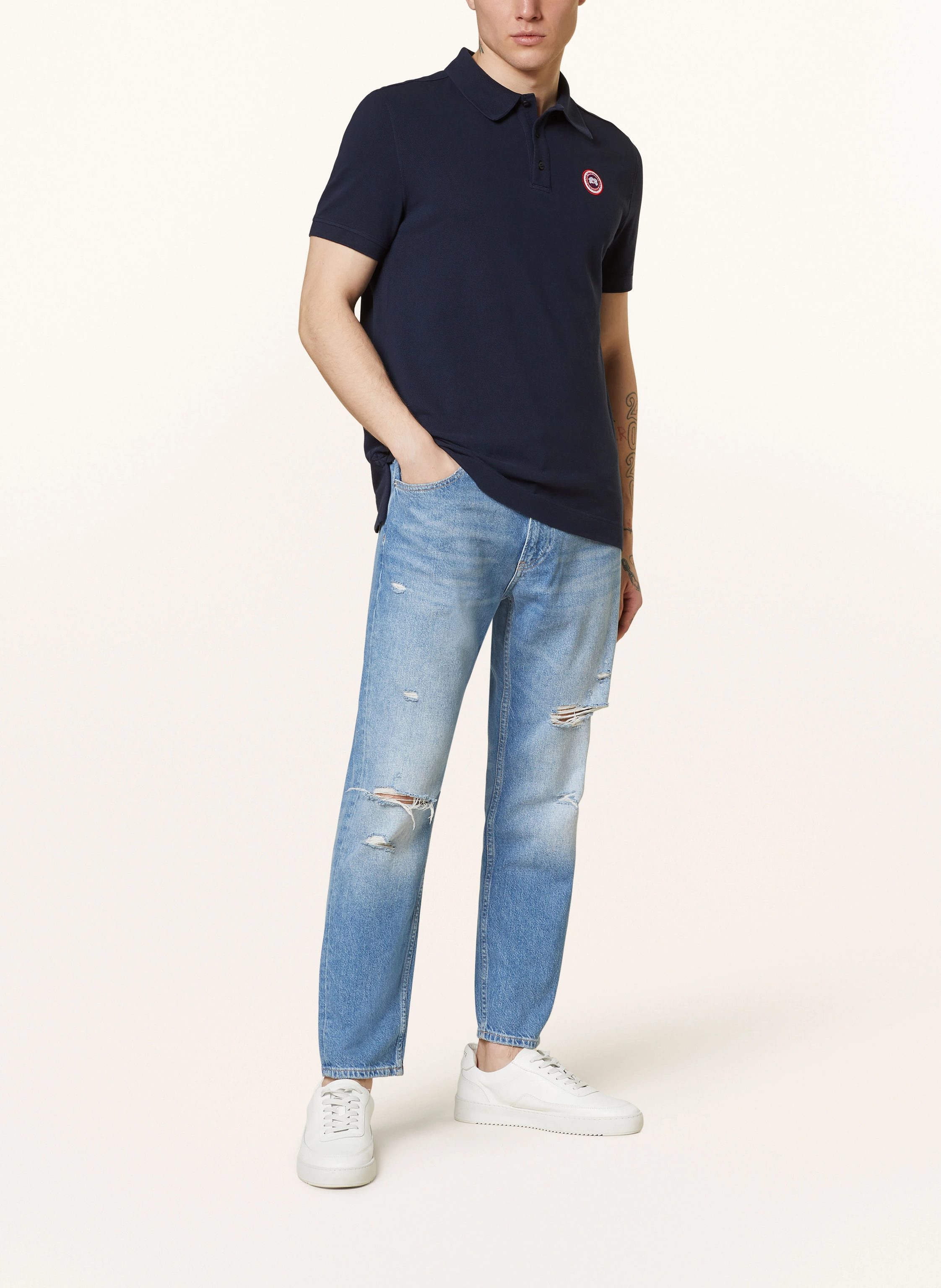 CANADA GOOSE Piqué-Poloshirt BECKLEY