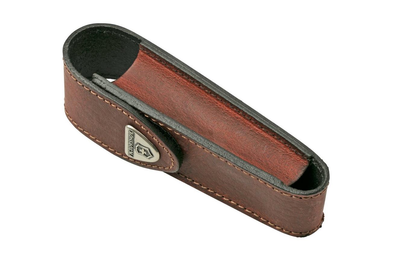 Victorinox riemetui 4.0547, bruin leer