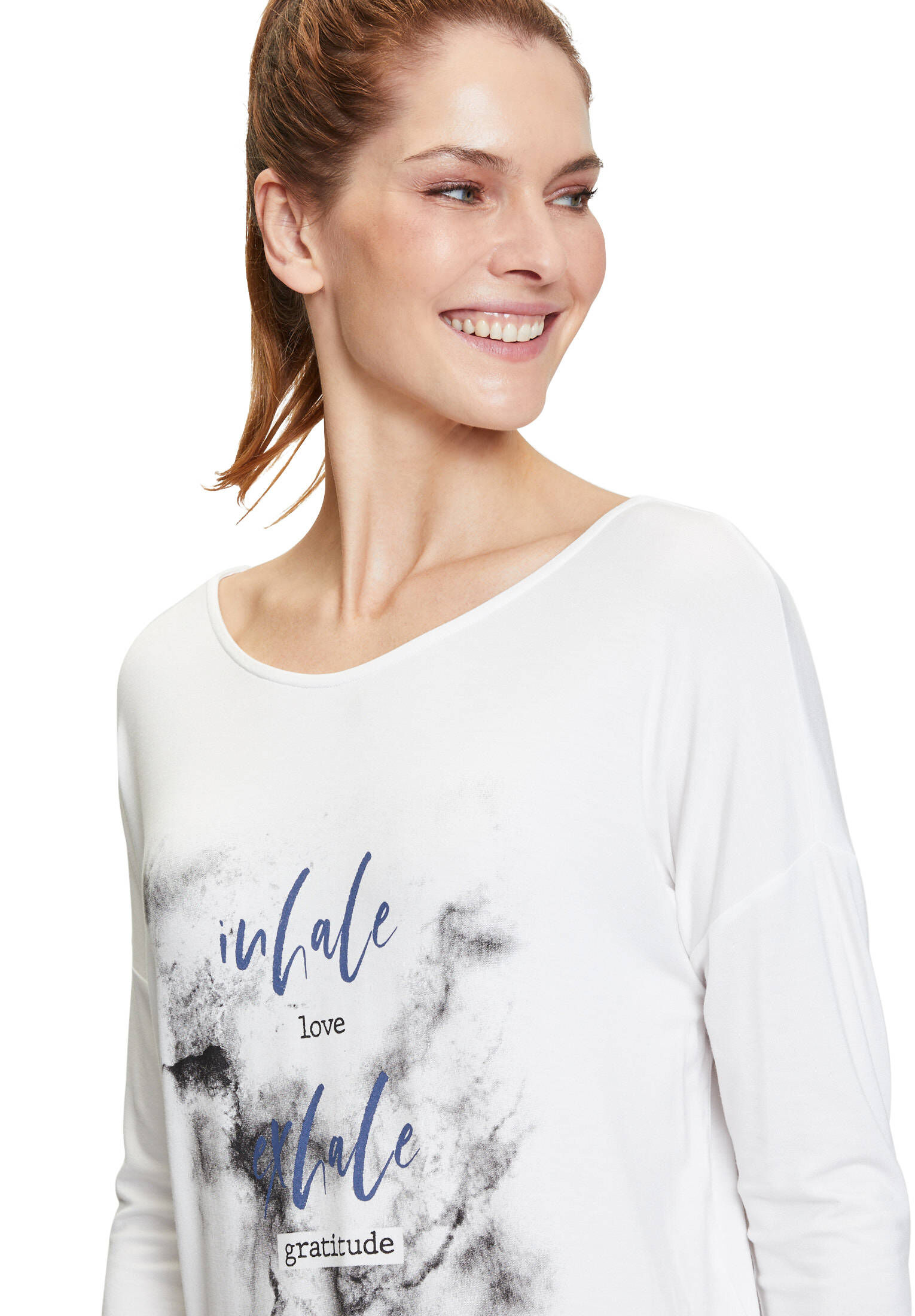 Betty Barclay| Damen Oversize-Shirt mit V-Ausschnitt