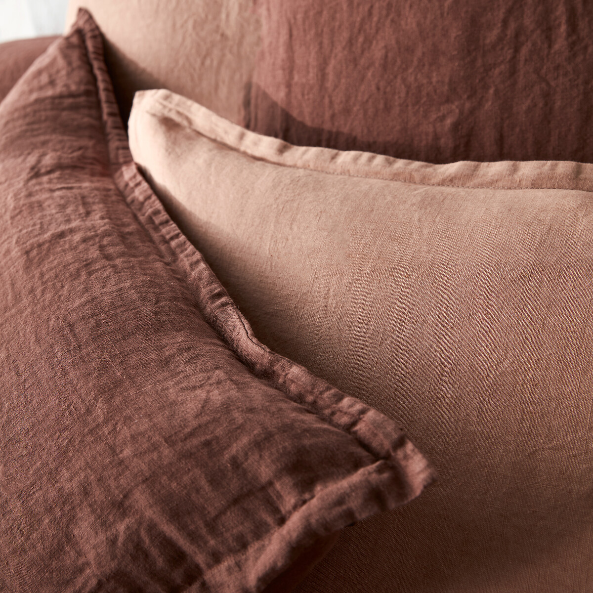 LA REDOUTE INTERIEURS<br>Fronha de linho lavado, Linot