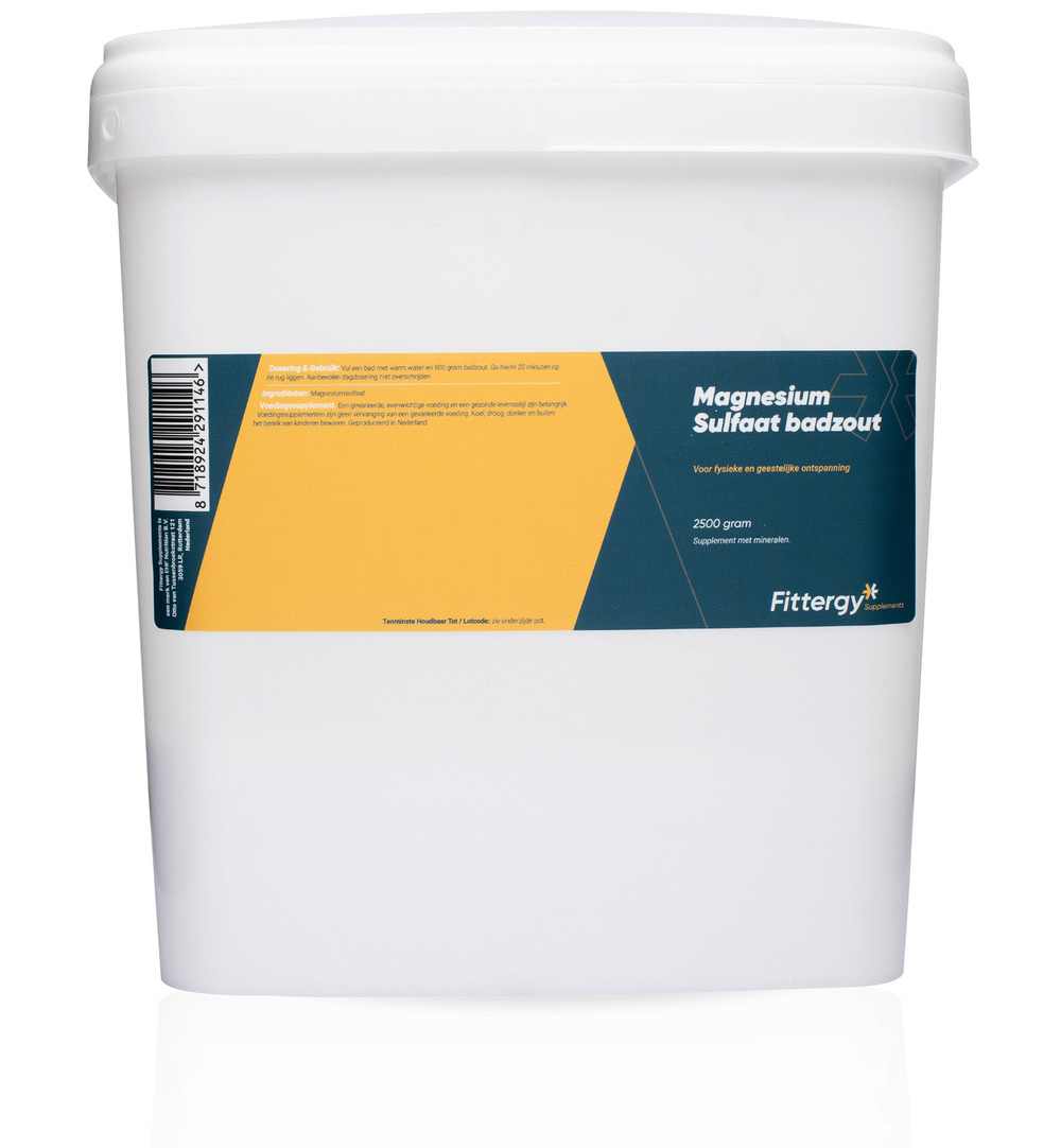 Fittergy Magnesium Sulfaat Badzout (2500 gr)
