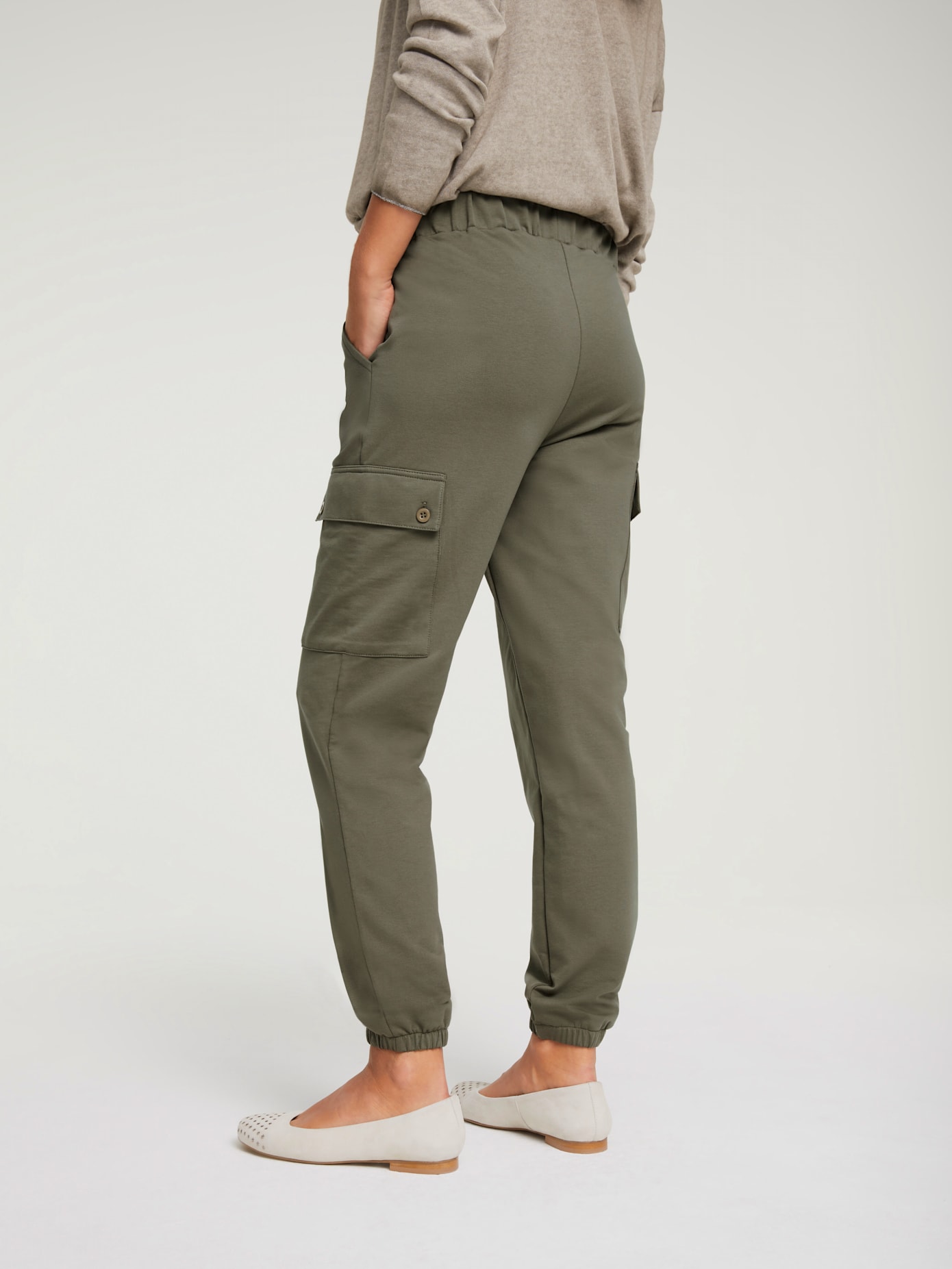 Pantalon de jogging coupe carotte