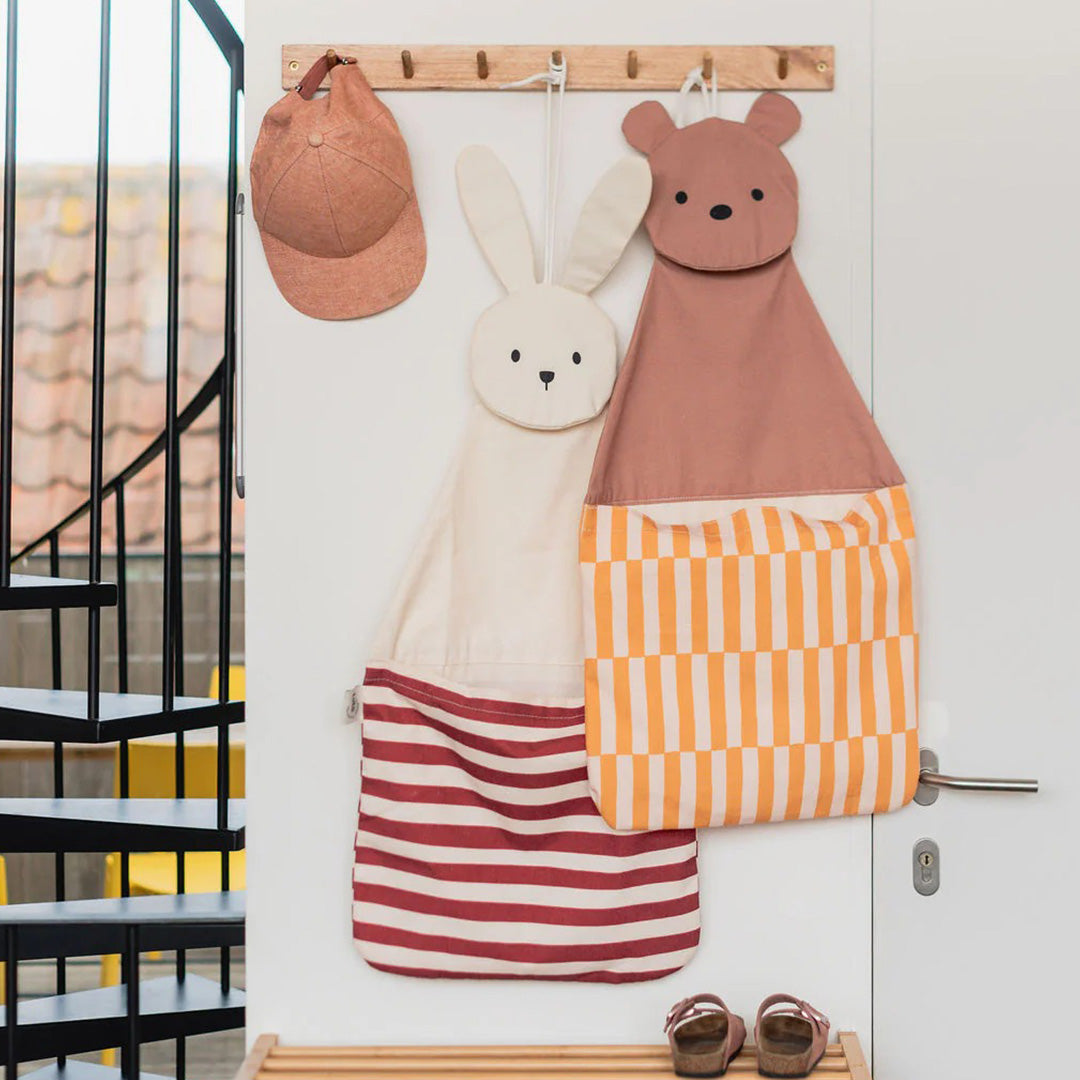 play&go wandopberger en draagtas toto - bear
