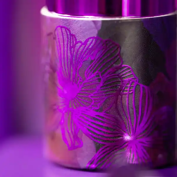 In the bloom'light satin lipstick 01 Kisses At Midnight