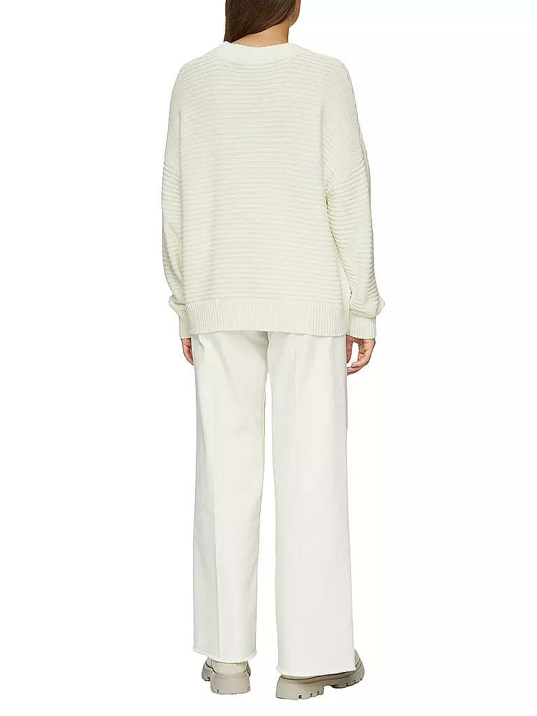S.OLIVER Pullover weiss