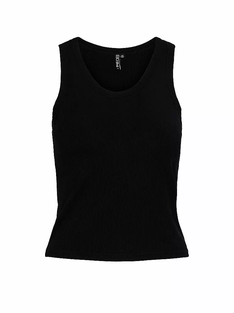 PIECES Top PCANIBI schwarz