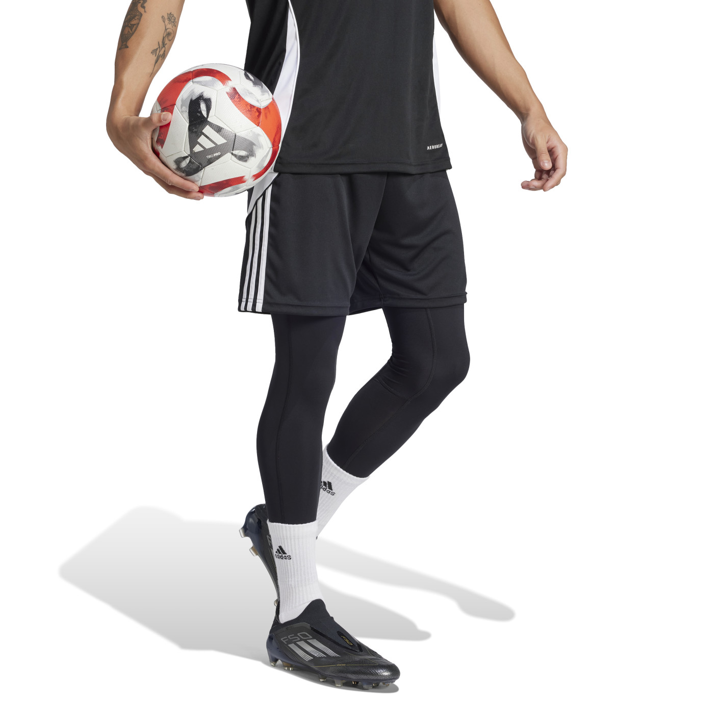 Adidas Techfit Lange Legging Zwart Wit