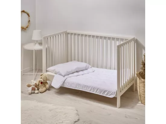 Pack Bébé Couette 75x120cm + Oreiller 40x60cm Lavable à 95°C