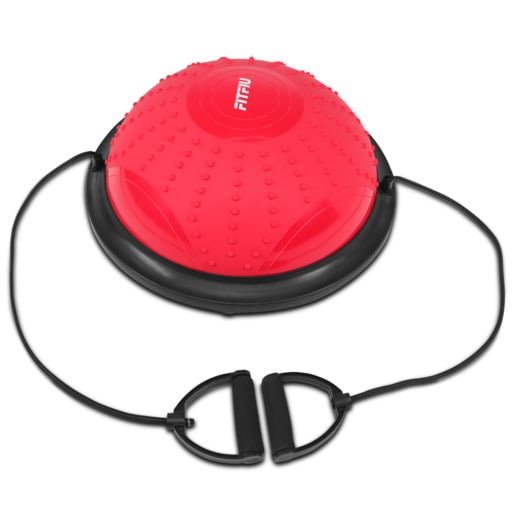 Bola de Equilíbrio Mini Fitfiu Reversível para Pilates, 46cm de Diâmetro