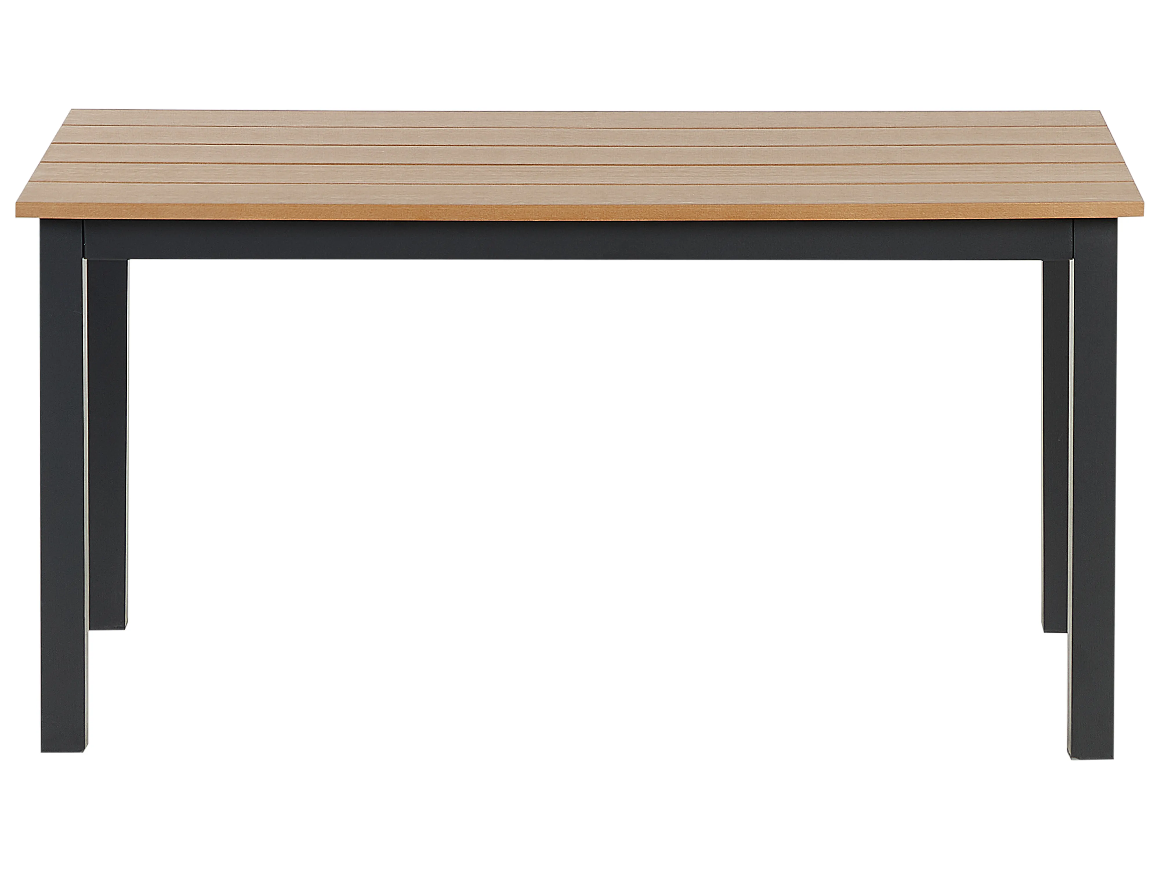 Tuin eettafel MESSINA 100 cm 52 cm Zwart