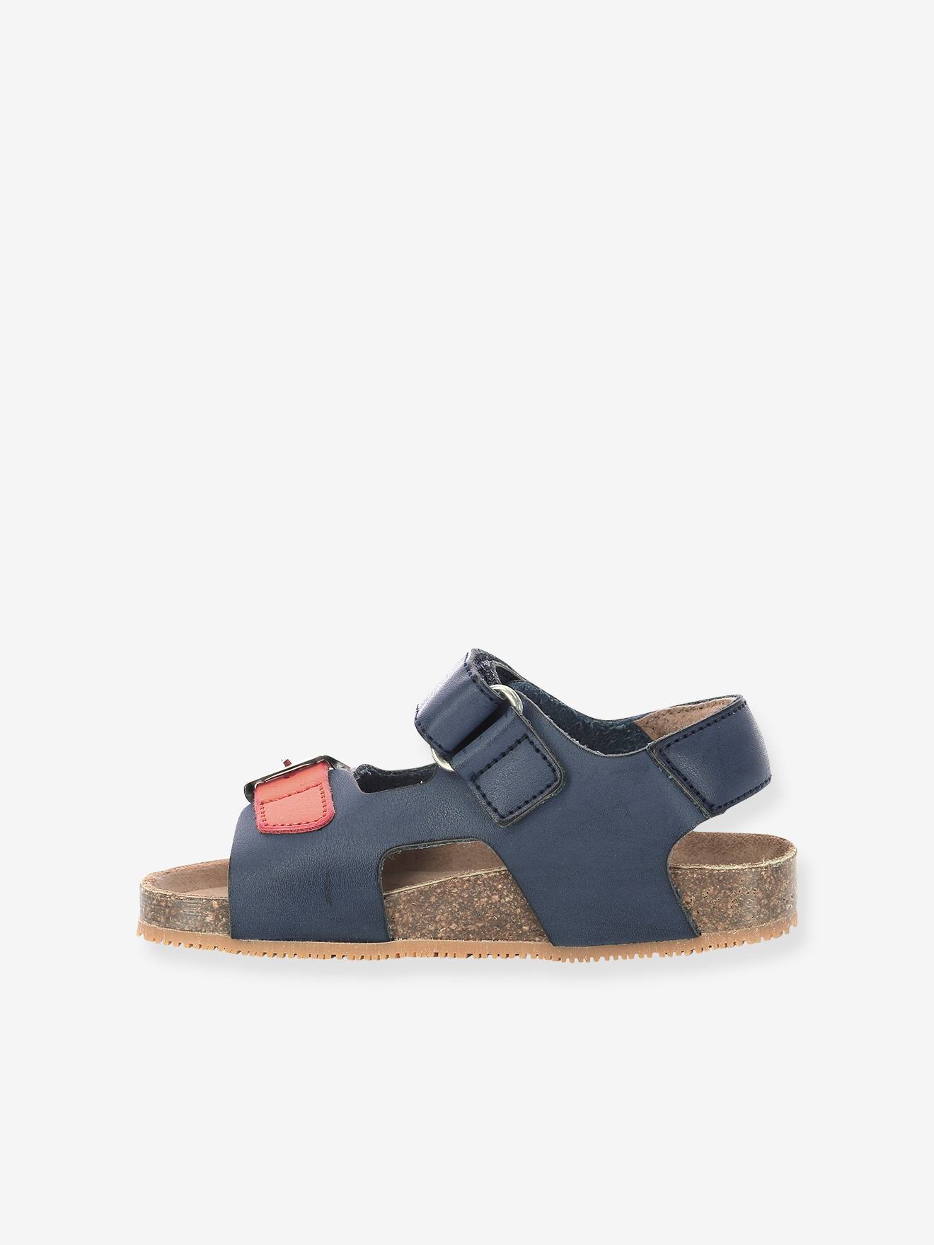 Sandálias Fuxio Fuxi KICKERS®, azul escuro liso