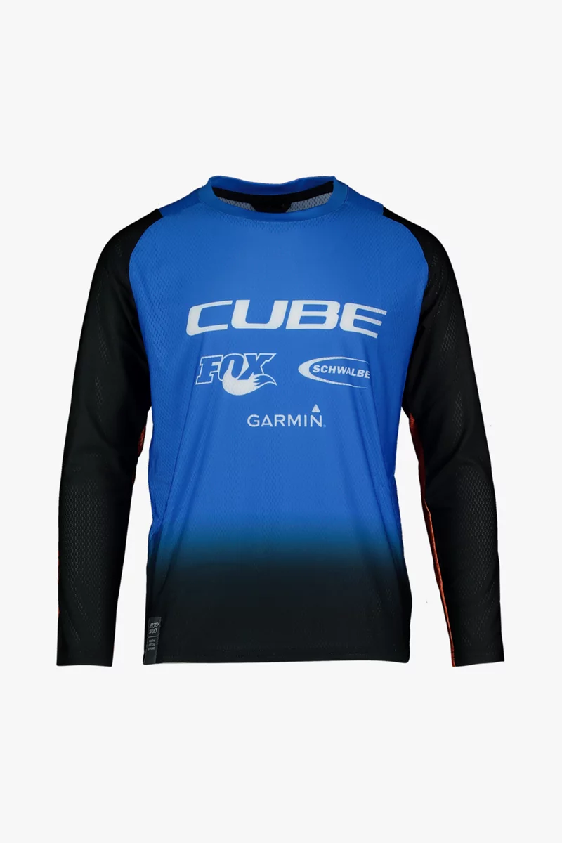 CUBE Vertex Rookie X Actionteam LS Kinder Biketrikot