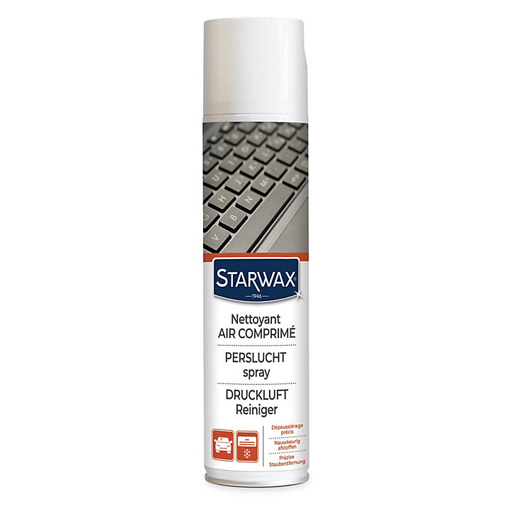 Aérosol nettoyant air comprimé Starwax 400ml