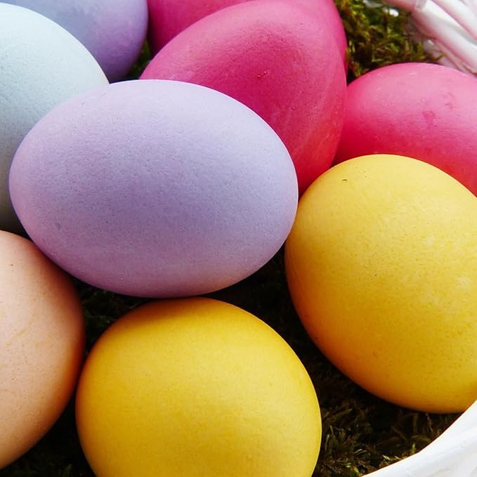(5er Set) Kinder Ostereier Farben DIY Eier Flüssigfarben Oster Bastel Farbbeutel - Pastell
