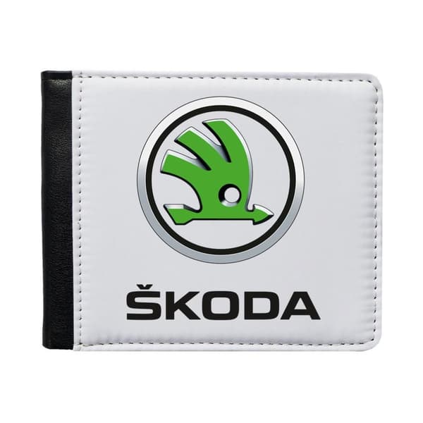 Skoda 2016 Logo Lommebok For Menn Med Myntlomme