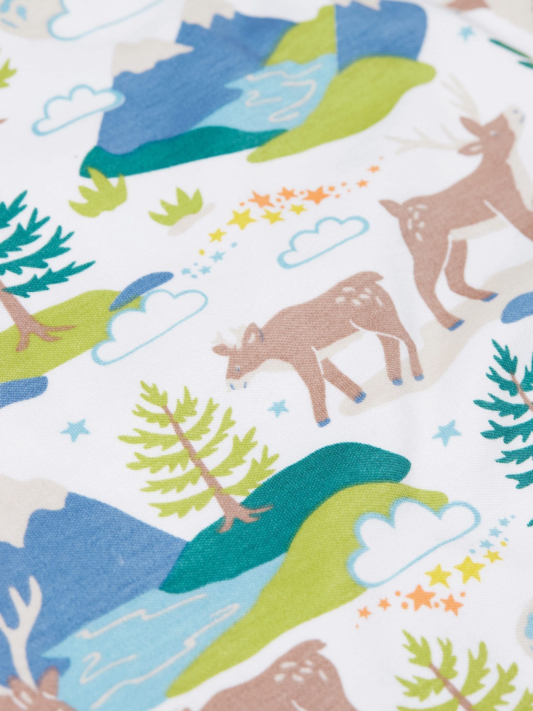 Frugi Witte Kerstmis Penzance Pyjama's voor Dames