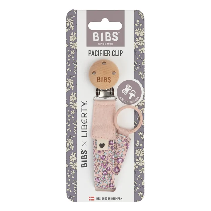 Bibs Attache tétine - Bibs x Liberty | Blush