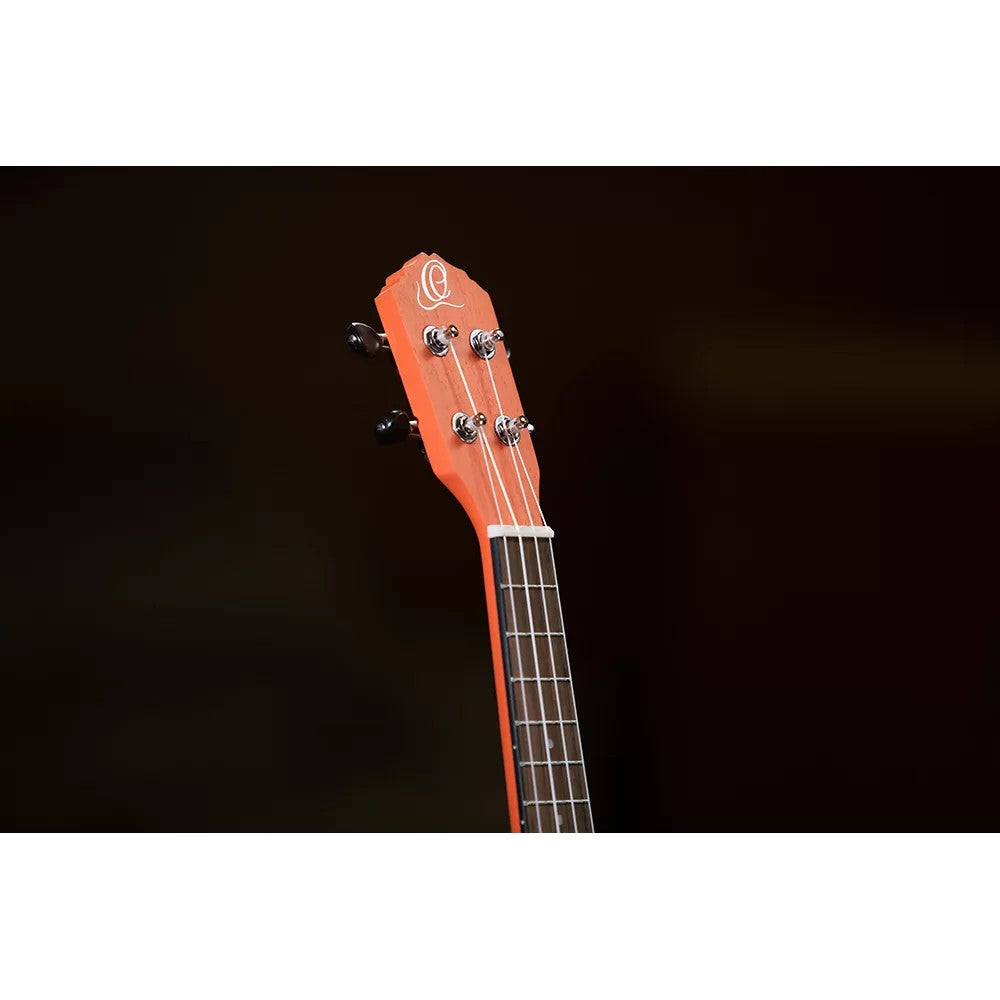 Ortega RUPUKI Earth Series Concert Size Ukulele Pumpkin Orange concert ukelele