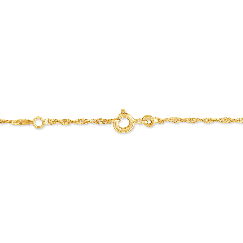 Bracelet Identite Bebe Or Jaune Ericka