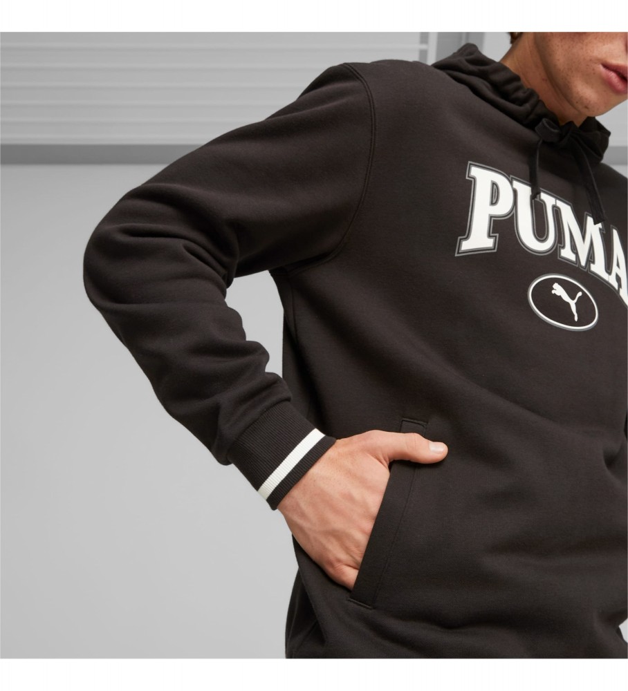 Moletom preto Puma Squad