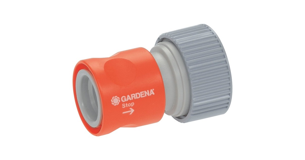 GARDENAProf-System overgangsstuk met waterstop 19 mm (1/2