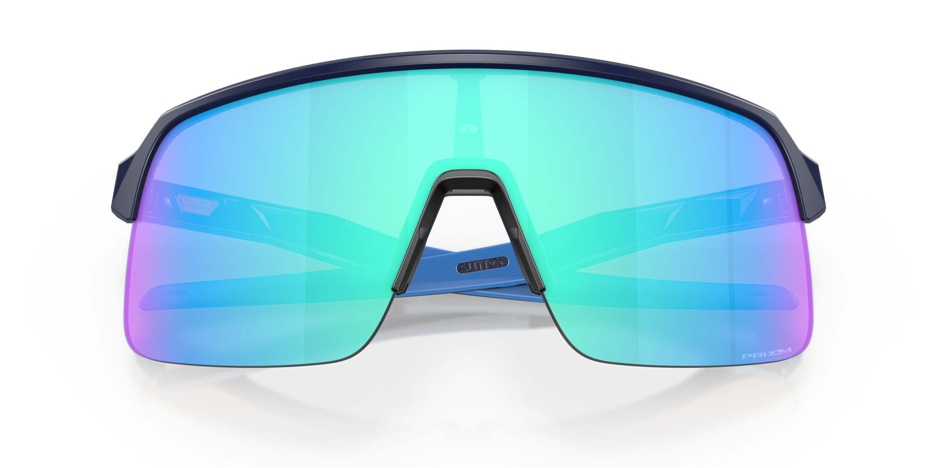 Oakley Sutro Lite Mtt Navy w/Prizm Sapphire Gir syklister en modig og allsidig stil som passer både på og av sykkelen