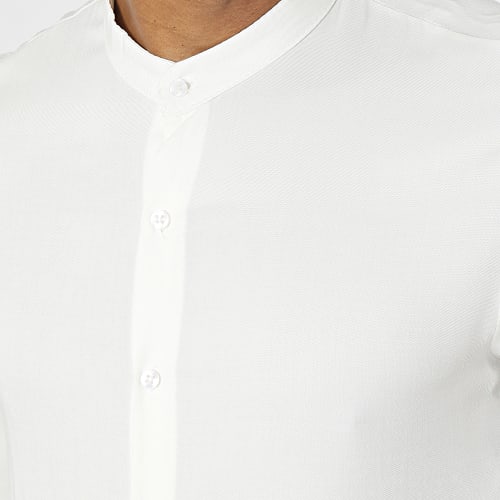 Chemise Manches Longues Blanc