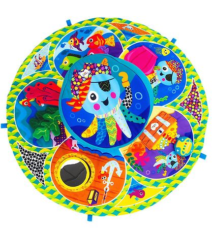 Lamaze Aktivitetst?ppe - Spin & Exlopre - Kaptajn Calamari
