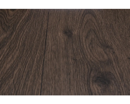 PVC vloer Mimas strokenparket donkerbruin 300 cm breed (per meter verkocht)