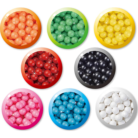 Aquabeads 8 forskellige farver