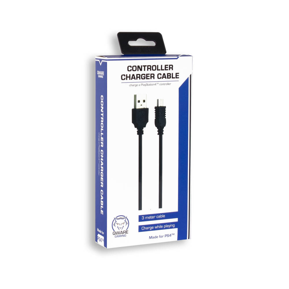 PS4 Qware USB kabel - 3 meter