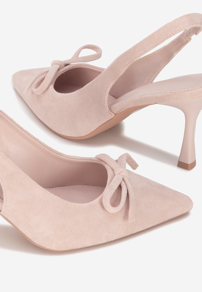 Chaussures slingback roses Kamela