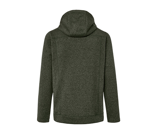 Strickfleece-Jacke