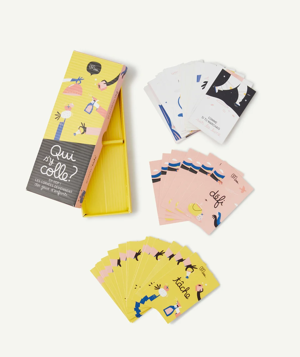 MINUSLE JEU DE 30 CARTES QUI S'Y COLLE